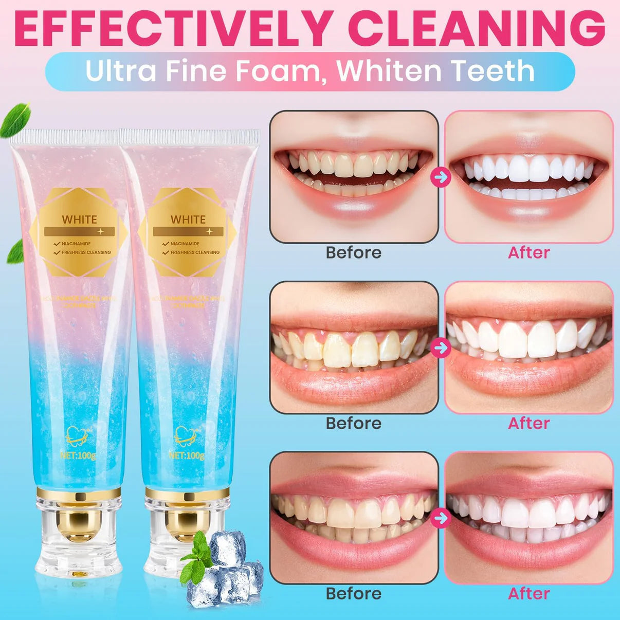 Niacinamide Whitening Toothpaste